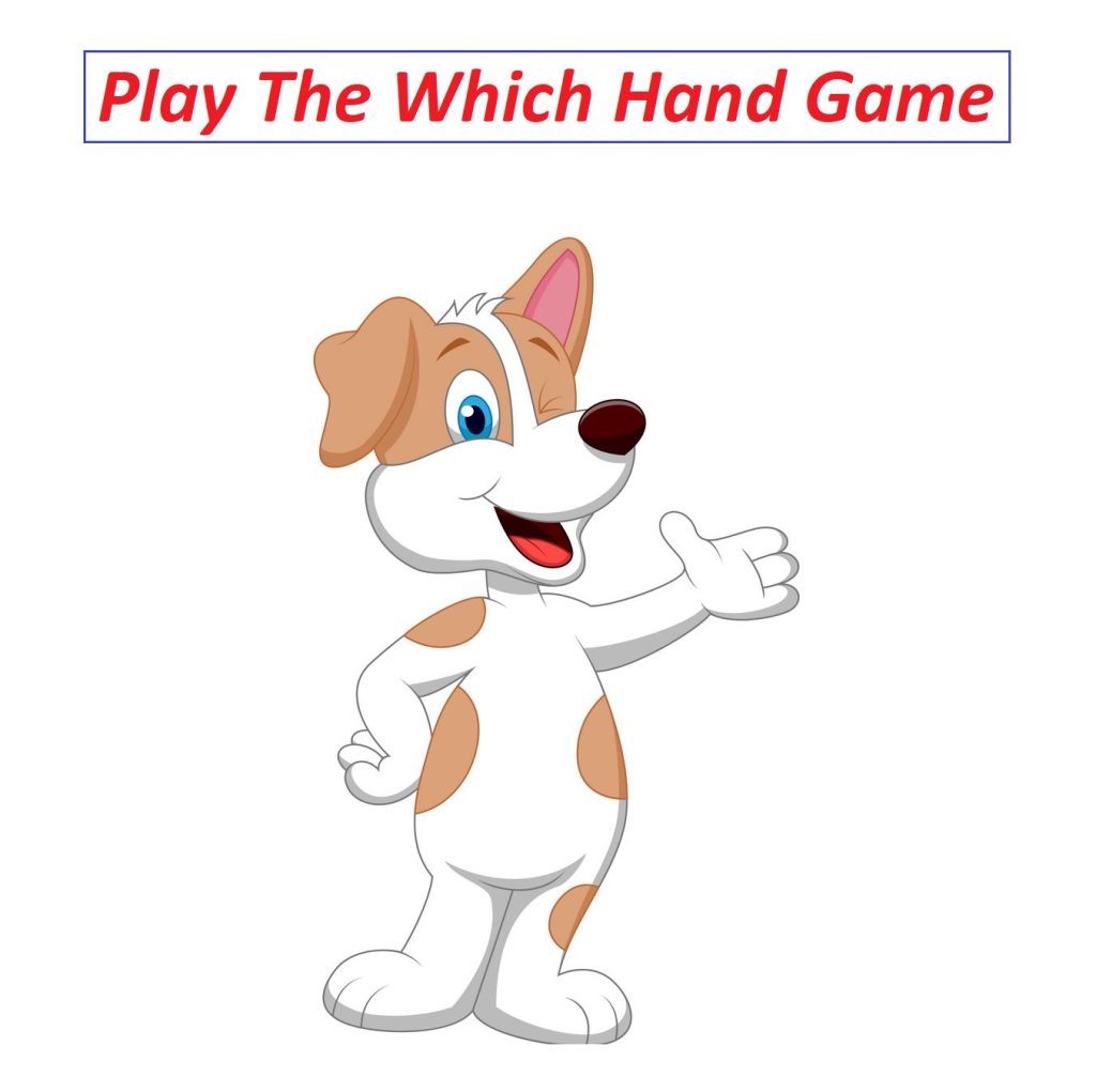 What is the hand trick for dogs? 